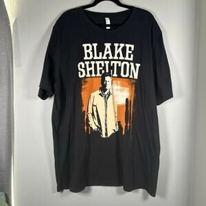 Blake Shelton Graphic Tee, Black, Sz 3XL, Bella Canvas shirt